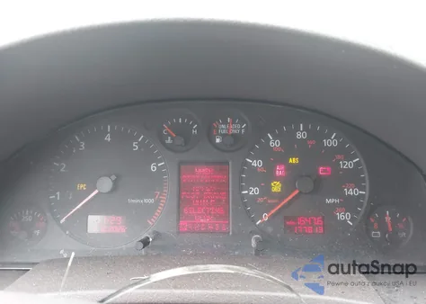 2001 Audi A6 z USA, uszkodzony, nr VIN WAUEH64B41N140132